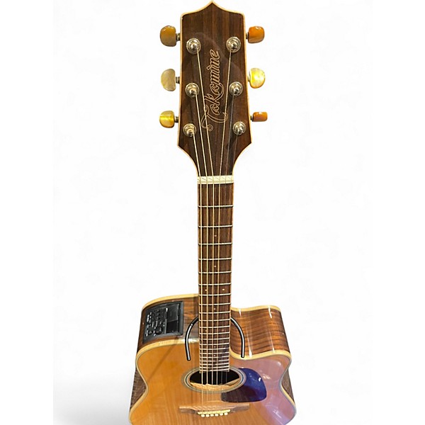 Used Takamine GD71CE Natural Acoustic Electric Guitar