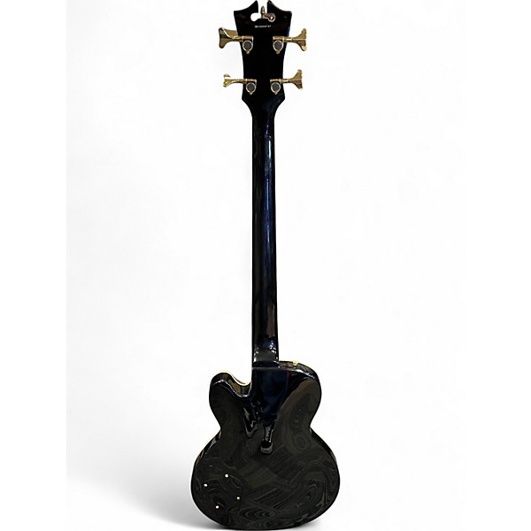 Used D'Angelico EX-XD BASS Black Electric Bass Guitar