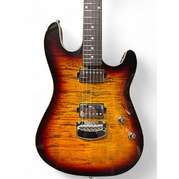 Used 2022 Ernie Ball Music Man Sabre Bougie Burst Solid Body Electric Guitar