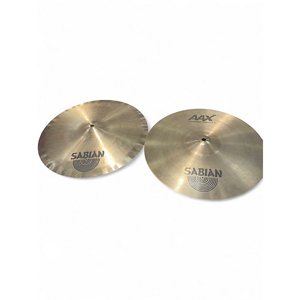 Used SABIAN 15in AAX X Celerator Hi Hat Pair Cymbal