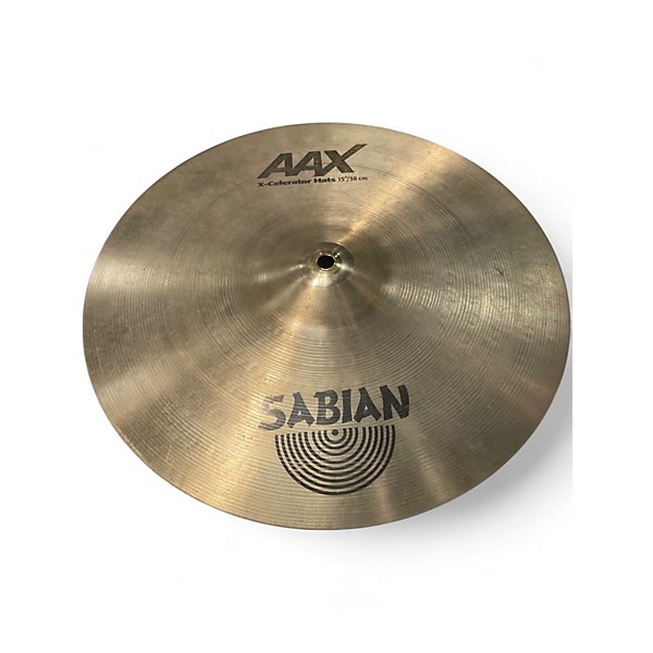Used SABIAN 15in AAX X Celerator Hi Hat Pair Cymbal