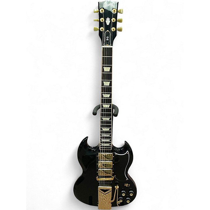 Gibson SG Special 2018 USA製 Used 2018 Gibson SG Black and Gold Solid Body Electric
