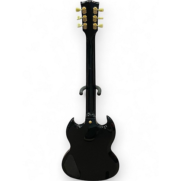 Used 2018 Gibson SG Black and Gold Solid Body Electric