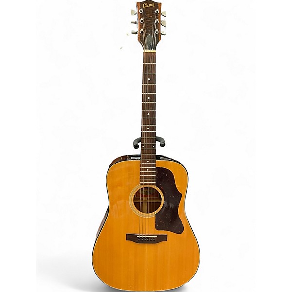 Vintage 1970s Gibson J50 Natural Acoustic Guitar
