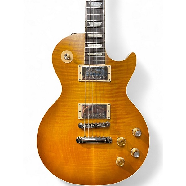 Used 2023 Gibson Les Paul Standard Kirk Hammett Greeny Greeny Burst Solid Body Electric Guitar