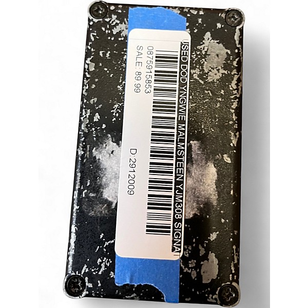 Used DOD Yngwie Malmsteen YJM308 signature overdrive Effect Pedal