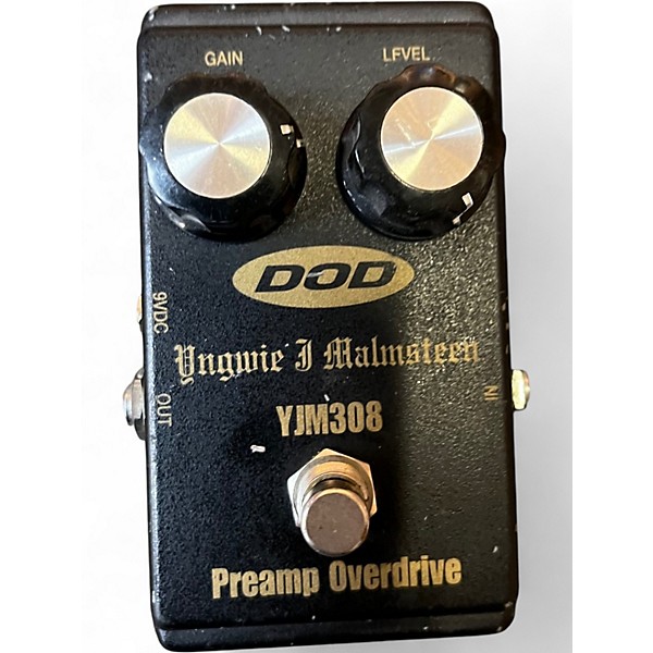 Used DOD Yngwie Malmsteen YJM308 signature overdrive Effect Pedal