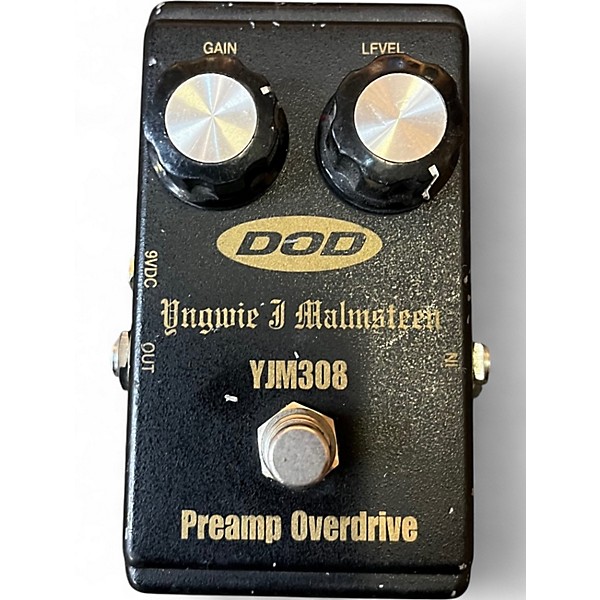 Used DOD Yngwie Malmsteen YJM308 signature overdrive Effect Pedal