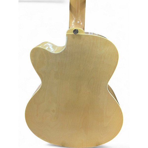 Used Alvarez AJ80CE Artist Series Jumbo Natural Acoustic Electric Guitar