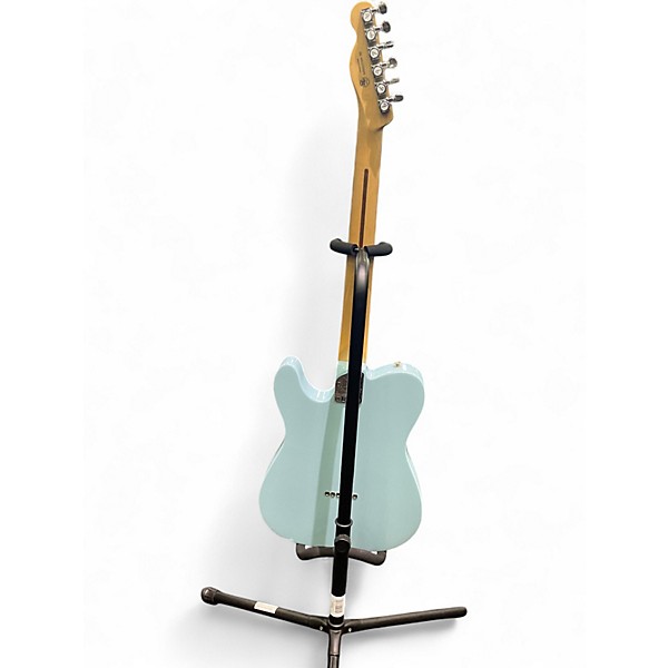 Used Fender Deluxe Nashville Telecaster Daphne Blue Solid Body Electric Guitar