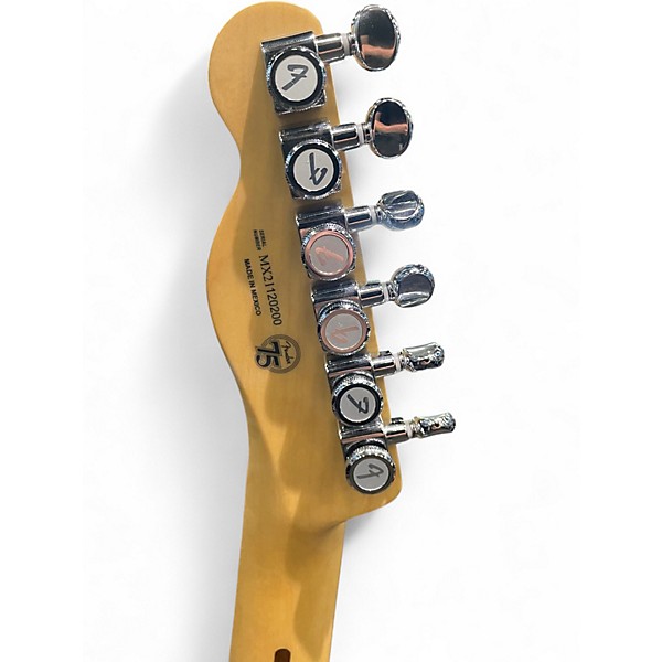 Used Fender Deluxe Nashville Telecaster Daphne Blue Solid Body Electric Guitar