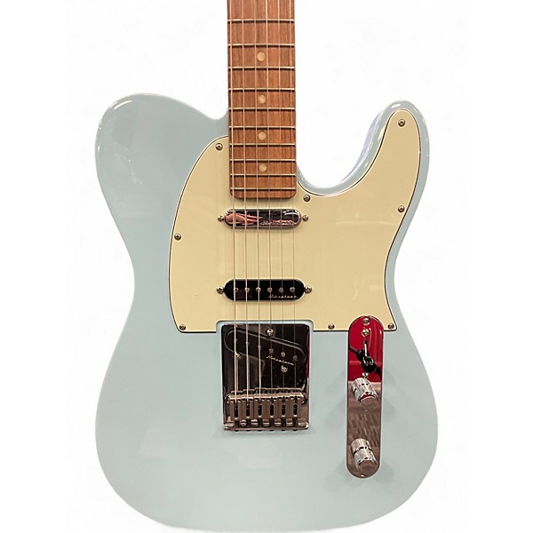 Used Fender Deluxe Nashville Telecaster Daphne Blue Solid Body Electric Guitar