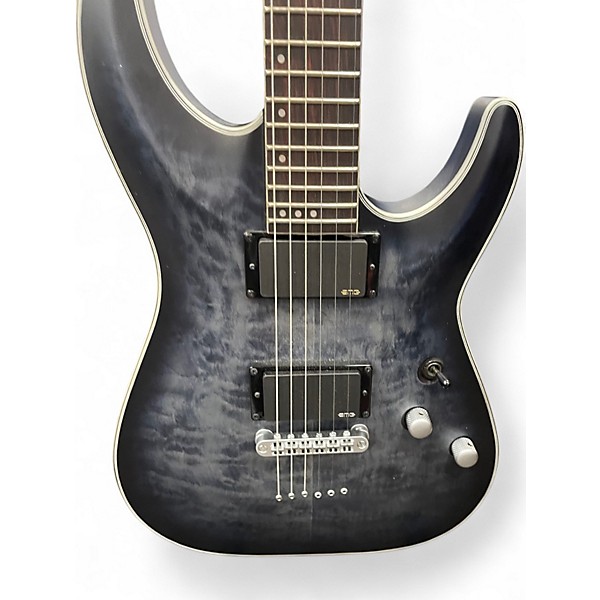 Used Schecter Guitar Research C1 Platinum 2 Color Sunburst Solid Body Electric Guitar