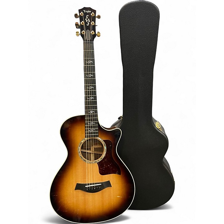 Used Taylor 412CE-LTD V-class Sunburst Acoustic Electric