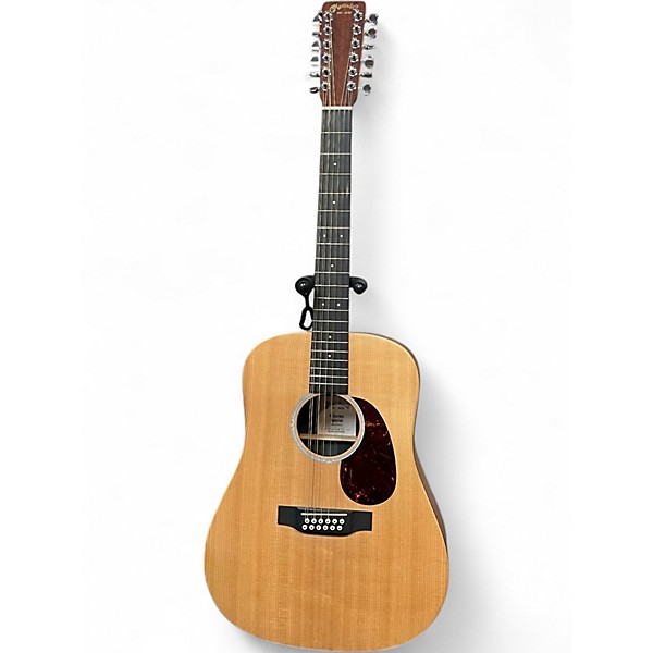 Used Martin DX12AE Natural 12 String Acoustic Electric Guitar