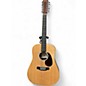 Used Martin DX12AE Natural 12 String Acoustic Electric Guitar thumbnail