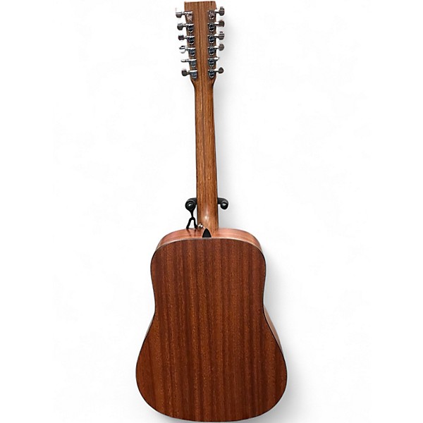 Used Martin DX12AE Natural 12 String Acoustic Electric Guitar