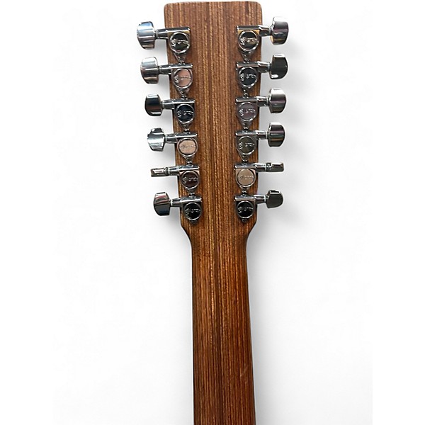 Used Martin DX12AE Natural 12 String Acoustic Electric Guitar
