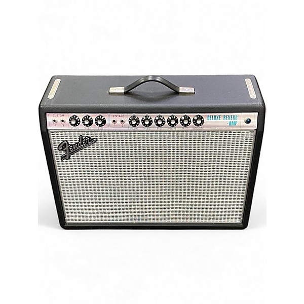 Used Fender 1968 Custom Deluxe Reverb 22W 1x12 Tube Guitar Combo Amp