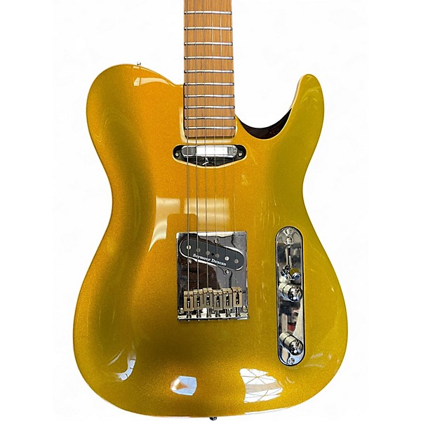 Used 2022 Chapman ML3 Pro Traditional Gold Solid Body Electric Guitar