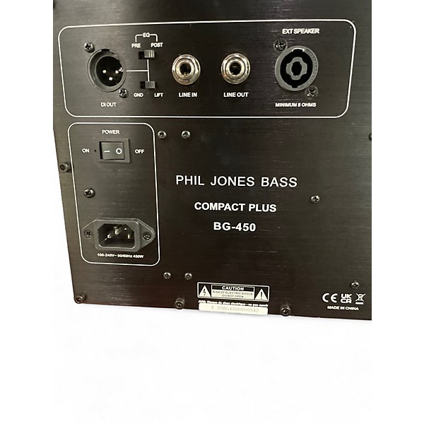 Used Phil Jones Bass BG-450 Bass Combo Amp