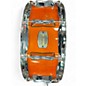 Used Yamaha 5X14 Stage Custom Snare Capri Orange Drum thumbnail