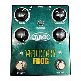 Used T-Rex Engineering Crunch Frog Classic Overdrive Effect Pedal
