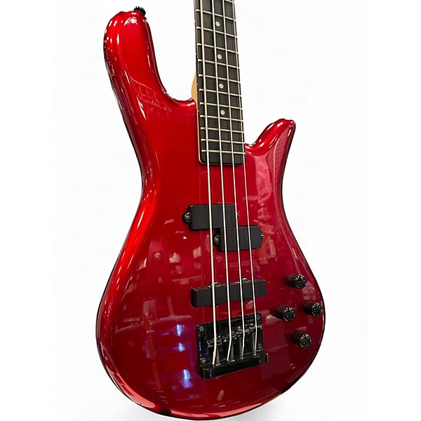 Used Spector Performer 4 Candy Apple Red Electric Bass