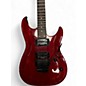 Used Brawley THREAT FLOYD ROSE RED Solid Body Electric Guitar