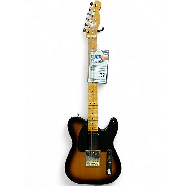 Used Fender Vintera 50s Telecaster 2 Tone Sunburst Solid Body Electric Guitar