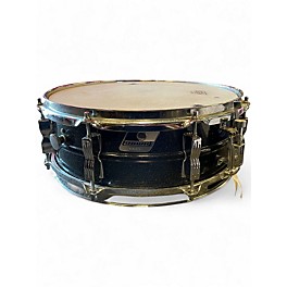 Used Ludwig 14in Acrolite Black Galaxy Drum