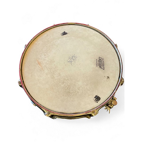 Used Ludwig 14in Acrolite Black Galaxy Drum