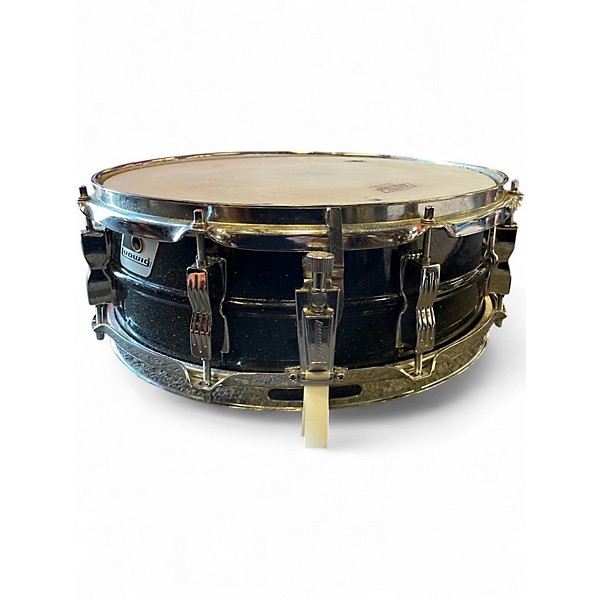 Used Ludwig 14in Acrolite Black Galaxy Drum