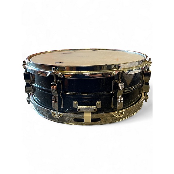 Used Ludwig 14in Acrolite Black Galaxy Drum