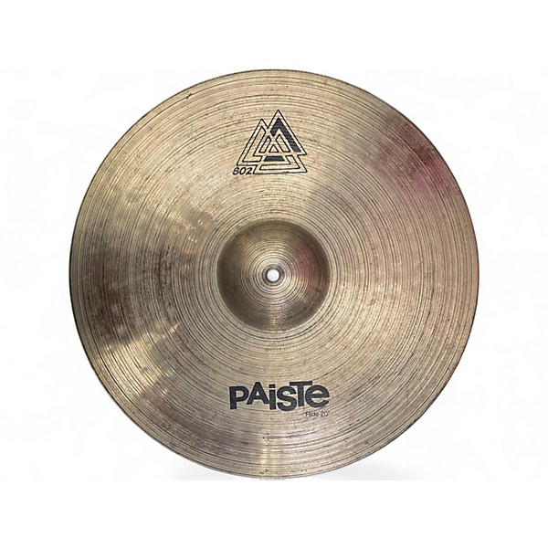 Used Paiste 20in 802 Cymbal