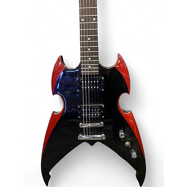 Used Silvertone PSAP1 Apocalypse Kiss Paul Stanley Black Solid Body Electric Guitar