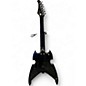 Used Silvertone PSAP1 Apocalypse Kiss Paul Stanley Black Solid Body Electric Guitar