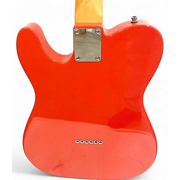 Used 2021 Fender NOVENTA TELECASTER Fiesta Red Solid Body Electric Guitar