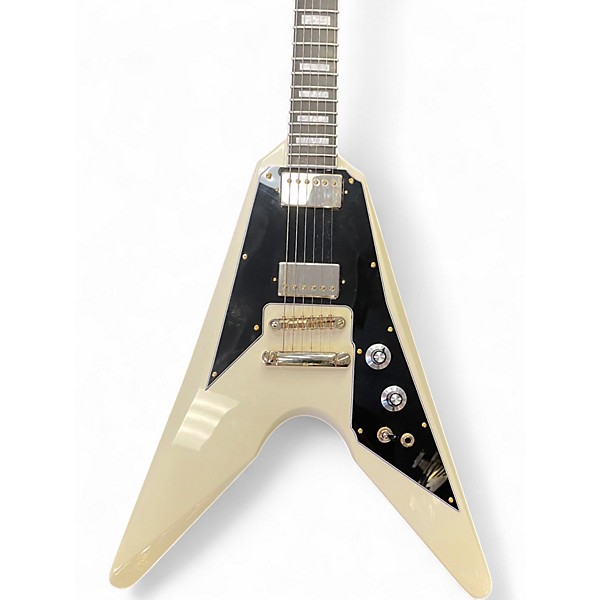Used Dunable Guitars DE Asteroid Alpine White Solid Body Electric Guitar