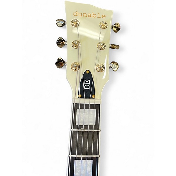 Used Dunable Guitars DE Asteroid Alpine White Solid Body Electric Guitar