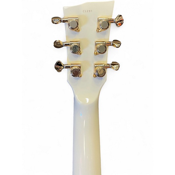 Used Dunable Guitars DE Asteroid Alpine White Solid Body Electric Guitar