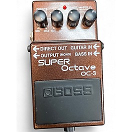 Used BOSS OC3 Super Octave Effect Pedal