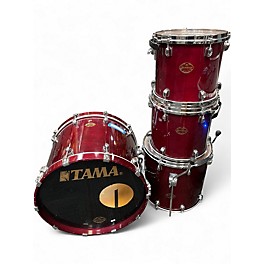 Used TAMA 4 Piece Starclassic MIJ Maple Shell Pack violet shade Drum Kit