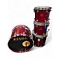 Used TAMA 4 Piece Starclassic MIJ Maple Shell Pack violet shade Drum Kit thumbnail