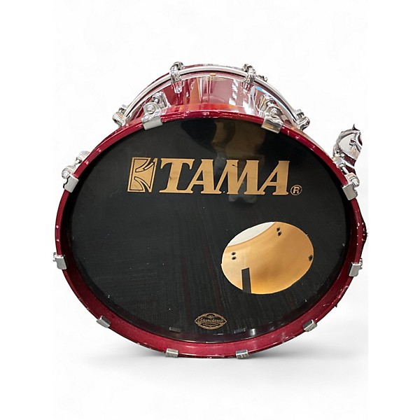 Used TAMA 4 Piece Starclassic MIJ Maple Shell Pack violet shade Drum Kit