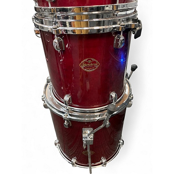 Used TAMA 4 Piece Starclassic MIJ Maple Shell Pack violet shade Drum Kit
