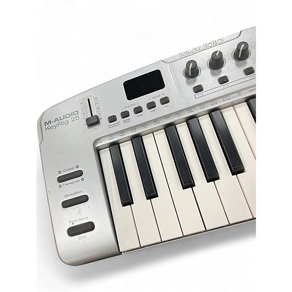 Used M-Audio KeyRig 25 MIDI Controller
