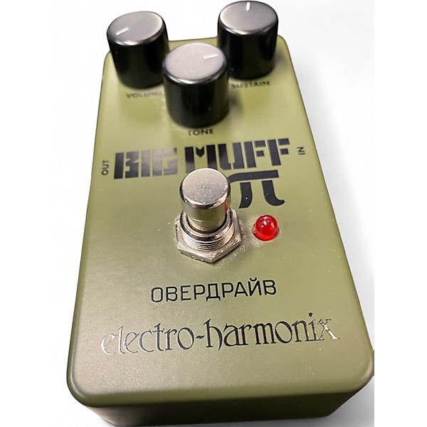 GREEN RUSSIAN BIG MUFF Pi ロシアンマフ electro-harmonix Green Russian Big Muff - YouTube