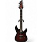 Used Schecter Guitar Research Demon 6 Trans Red Solid Body Electric Guitar thumbnail
