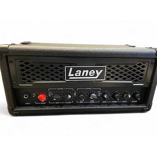 Used Laney Dual Top Ironheart Solid State Guitar Amp Head